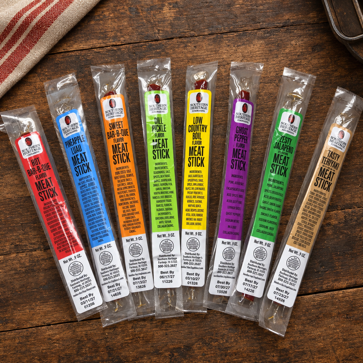 Taste All 8 - Meat Stick Sampler